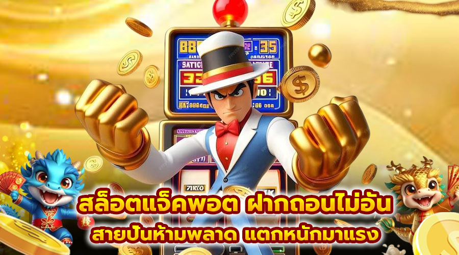สล็อตแจ็คพอต ฝากถอนไม่อั้น