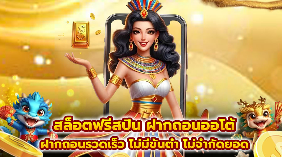 สล็อตฟรีสปิน ฝากถอนออโต้